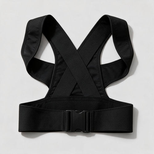 Instant Posture Corrector — adjustable shoulder straps and buckle detail