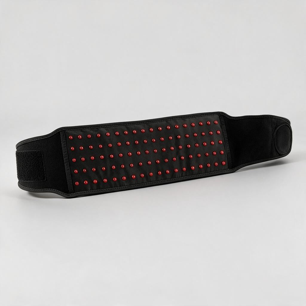 Halsten hips belt — belt length and fastening detail