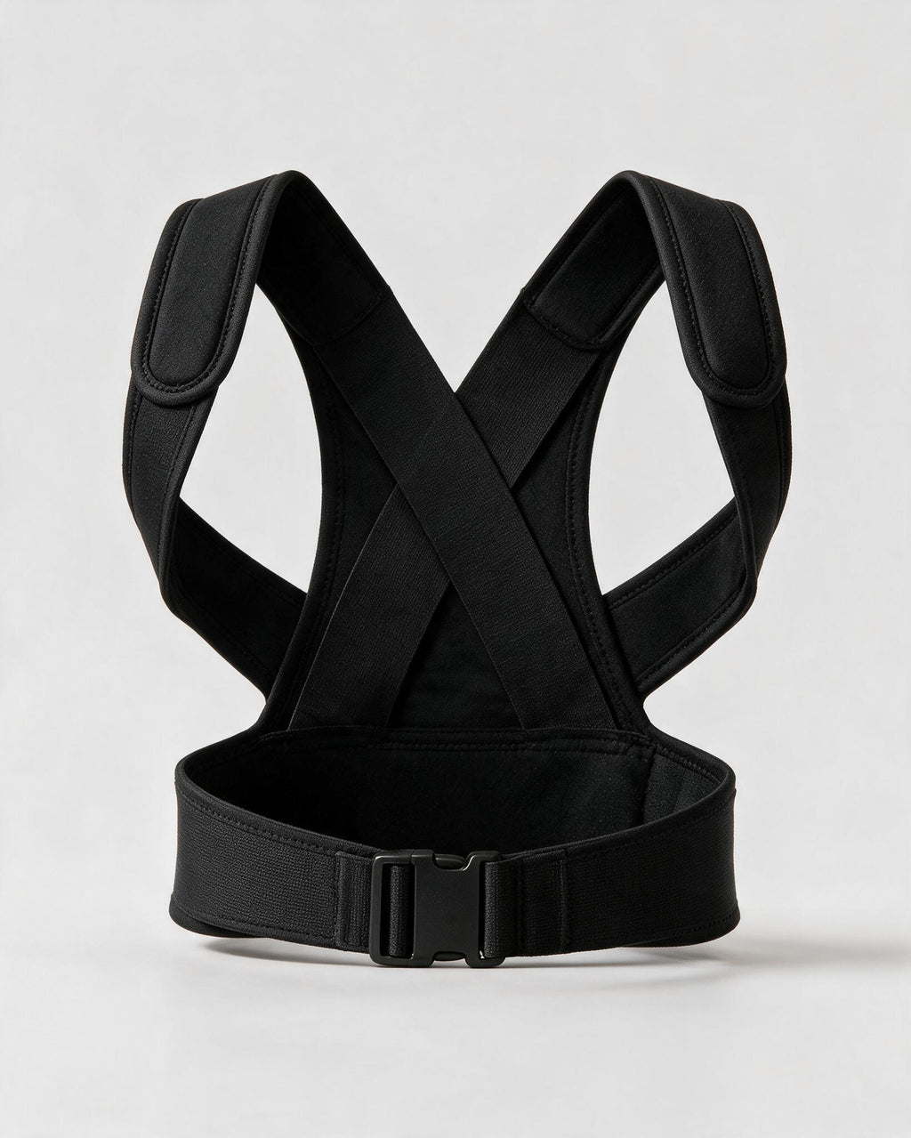 Instant Posture Corrector — front view of the black brace