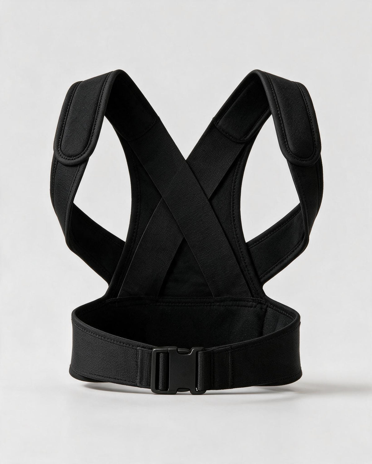 Instant Posture Corrector — front view of the black brace